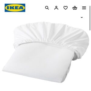 IKEA lenast waterproof fitted mattress protector EUC